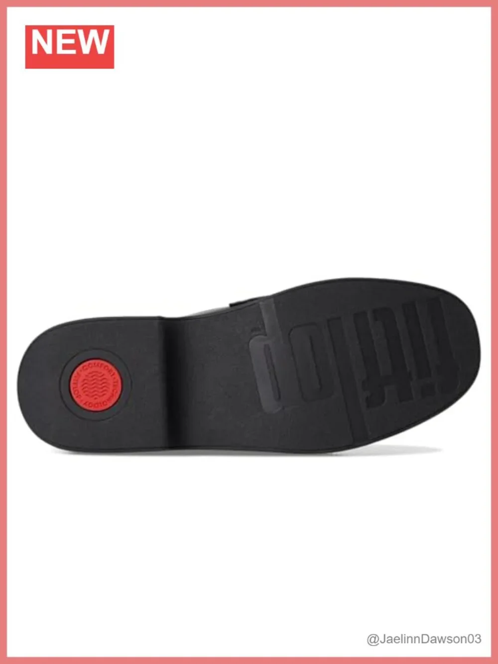 FitFlop Women's F-luma Chunky-Snaffle Box-Leather Demi-Wedge Loafers